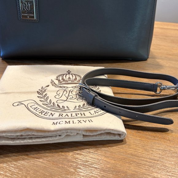 RLL Ralph Lauren Tote Leather Bag - Includes Dust Bag - Picture 5 of 5